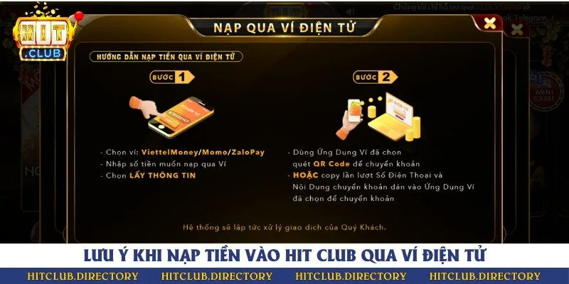 Nắm vững lưu ý quan trọng trong quá trình nạp tiền vào cổng game qua ví điện tử